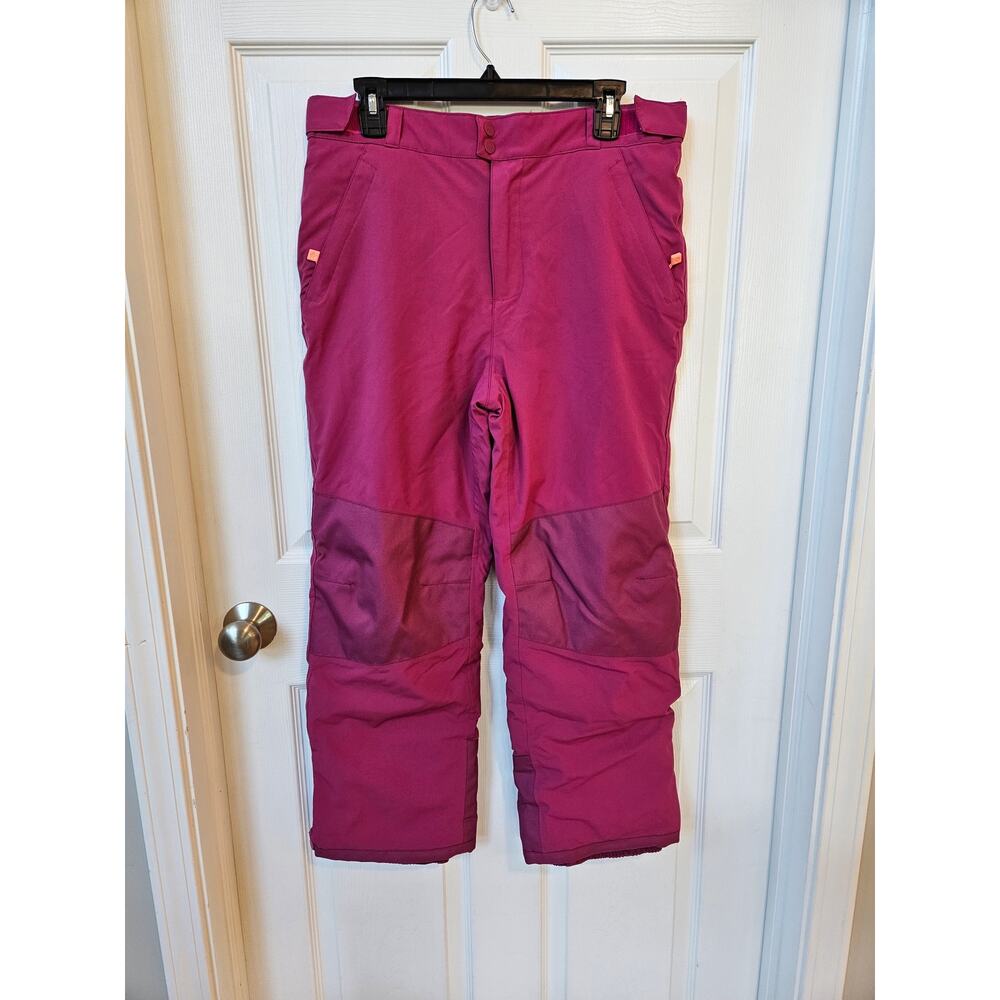 All In Motion Girls XL 14/16 Pink Waterproof Insulated Snow Ski Pants Winter
